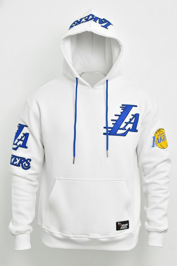 West Coast Fleece Hoodie - Crisp White