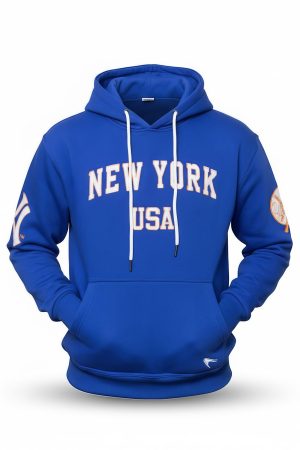 Metropolitan Crew Hoodie - Royal Blue
